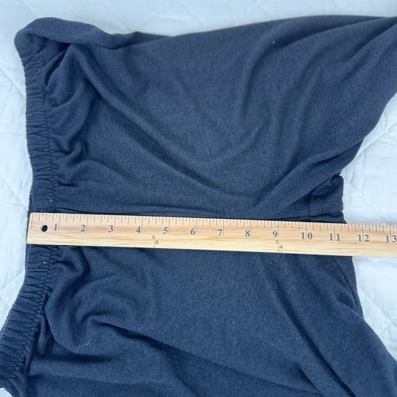 Vince Black Wide Leg Pants Women's M Elastic Waist Rayon Blend Minimalist - Picture 6 of 16